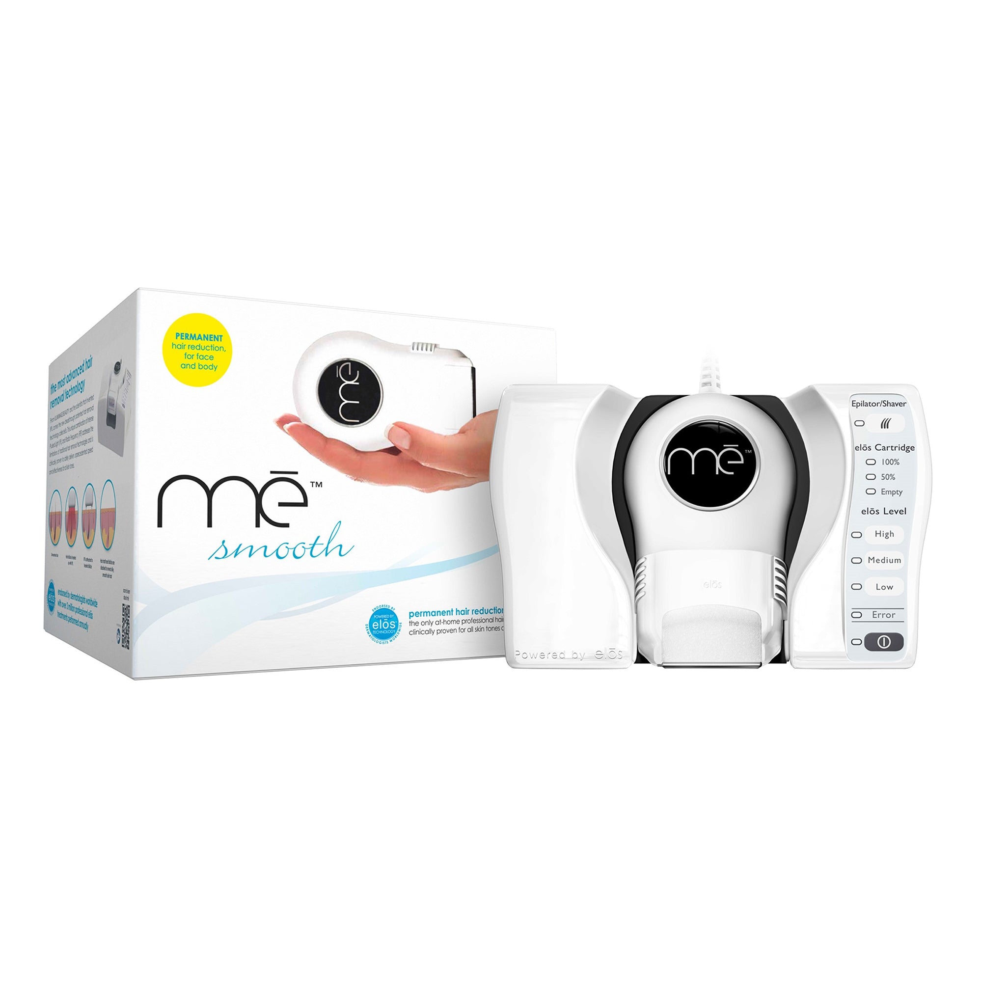 Beauty Ora mē Smooth Professional At Home Face & Body Permanent Hair Reduction System / SMOOTH