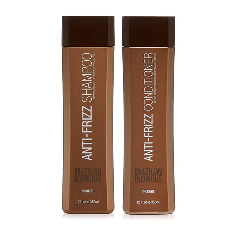 Brazilian Blowout Acai Anti Frizz Shampoo And Conditioner Duo / SET