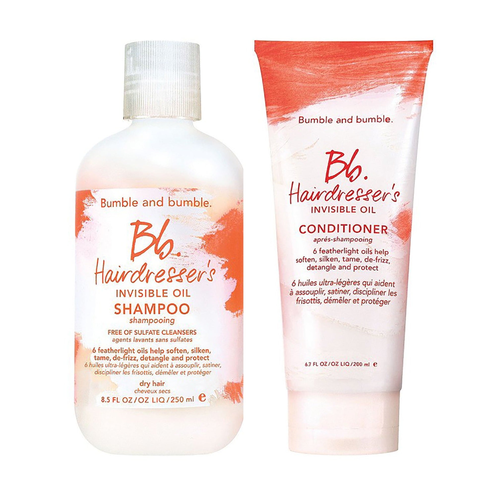 Bumble and bumble Hairdresser's Invisible Oil Shampoo 8oz and Conditioner 6.7oz-DUO ($69 Value)