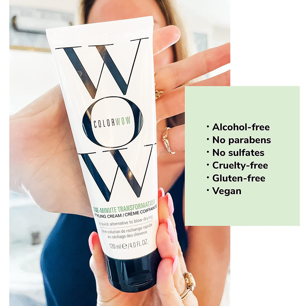 Color Wow One Minute Transformation Anti-Frizz Styling Cream / 4 OZ thumbnail 3
