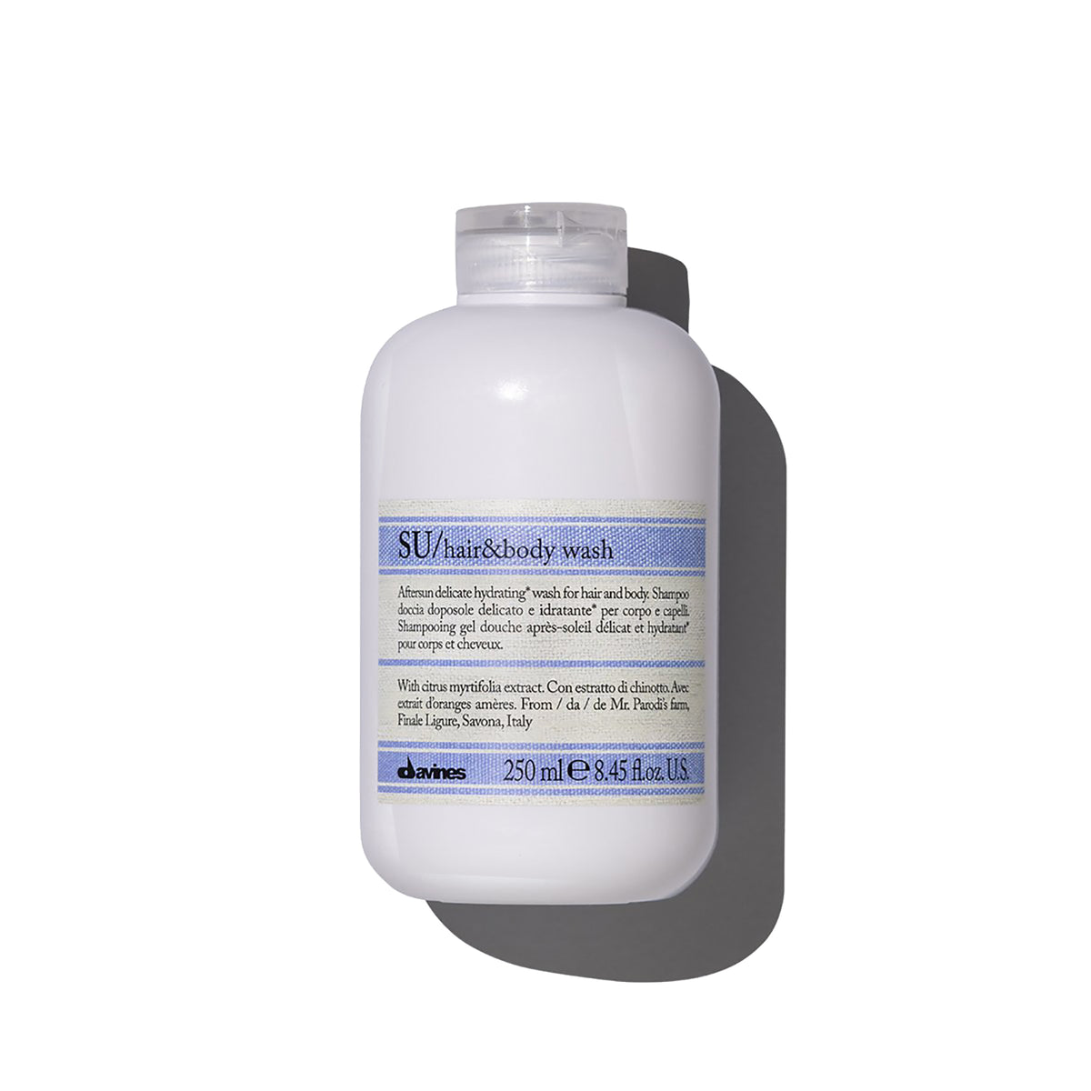 Davines SU Hair and Body Wash / 8.45OZ