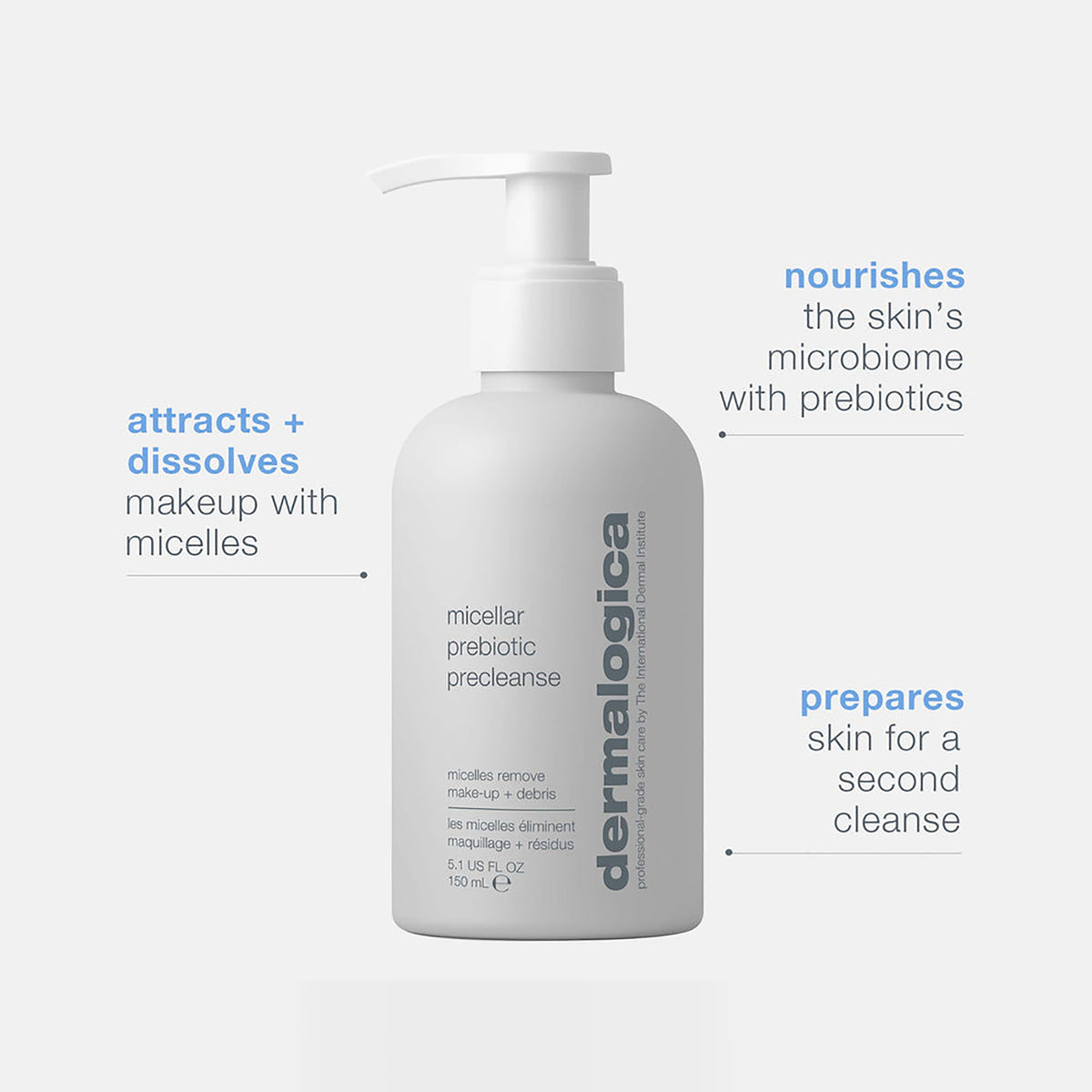 Dermalogica Micellar Prebiotic Precleanse / 5.1 oz, image 27062683304086