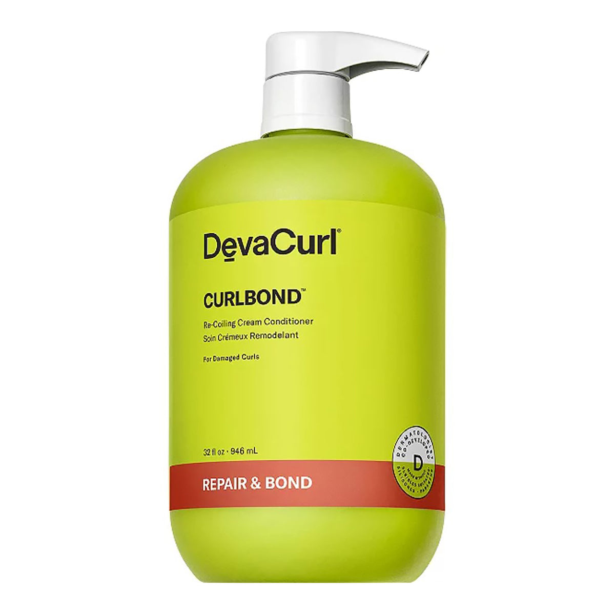 Devacurl CurlBond Re-Coiling Mild Lather Cleanser and CurlBond Re-Coiling Cream Conditioner Liter Duo ($96 Value) / LITER, image 24996414292118