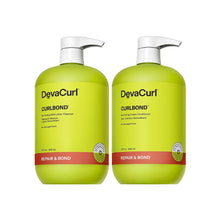 Devacurl CurlBond Re-Coiling Mild Lather Cleanser and CurlBond Re-Coiling Cream Conditioner Liter Duo ($96 Value) / LITER