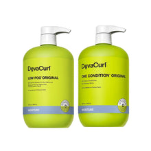 Devacurl Low-Poo Original and One Condition Original Liter Duo / LITER