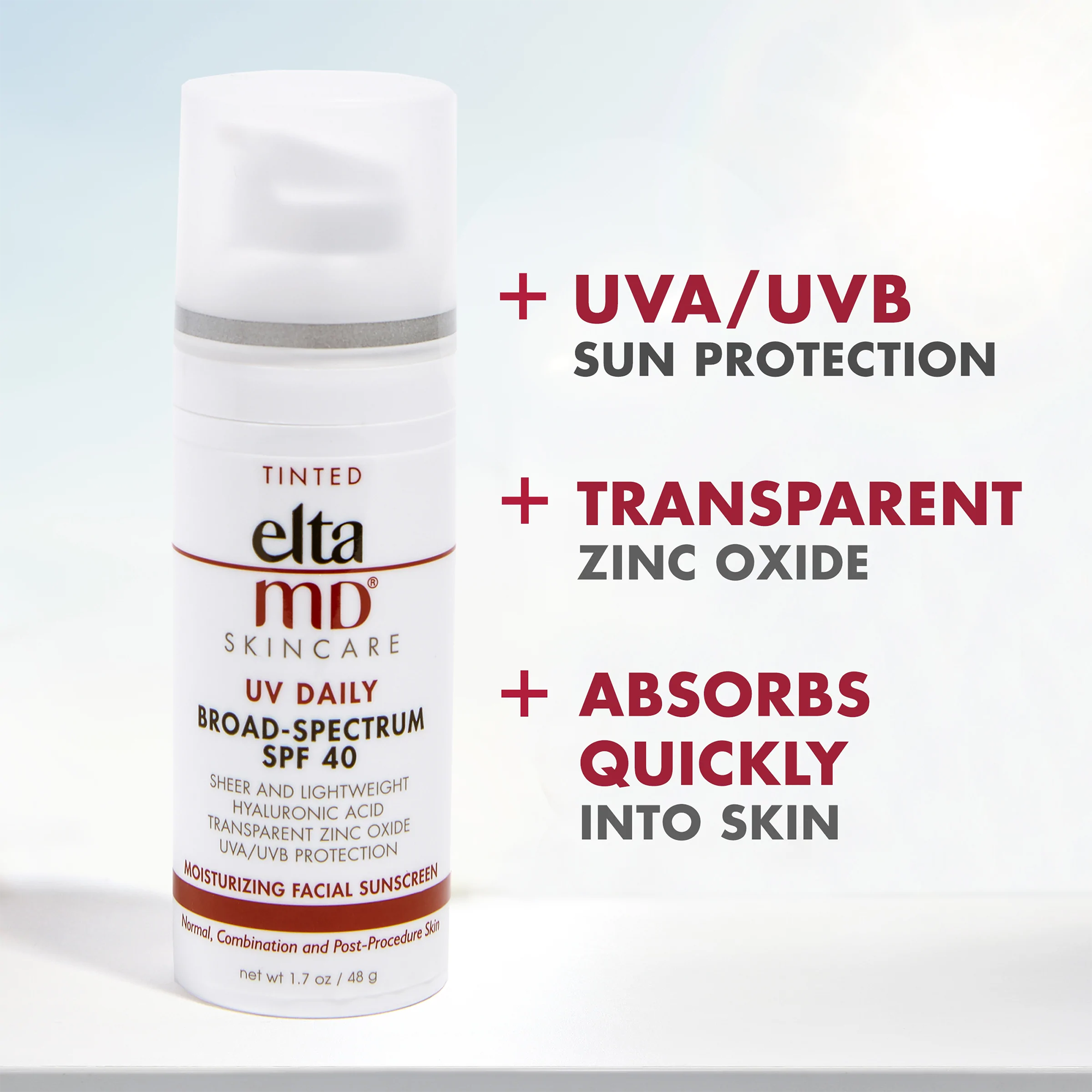 Eltamd Uv Restore Broad Spectrum Spf 40 Tinted Face Sunscreen 1.7 Oz Eltamd Uv Restore Broad Spectrum Spf 40 Tinted Face Sunscreen 1.7 Oz