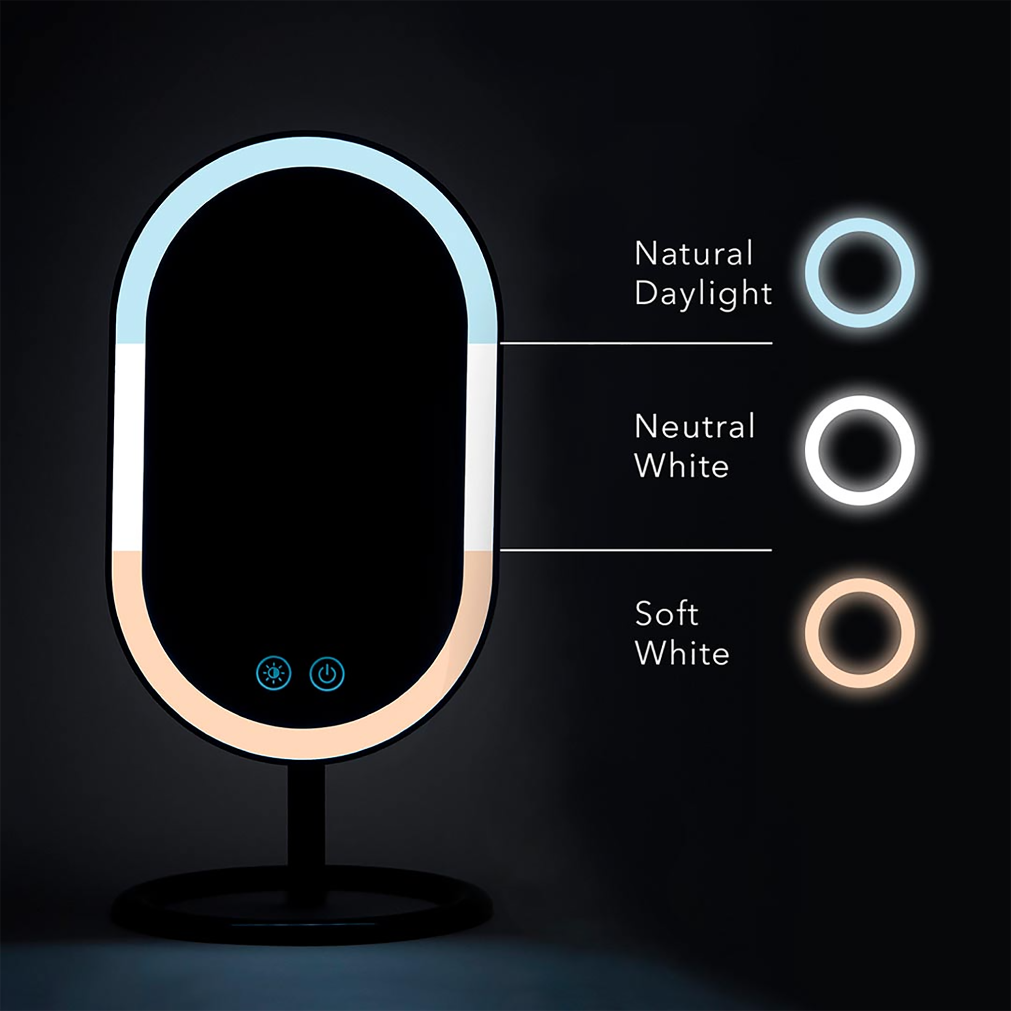 Fancii Vera Rechargeable Vanity Mirror | - Planet Beauty