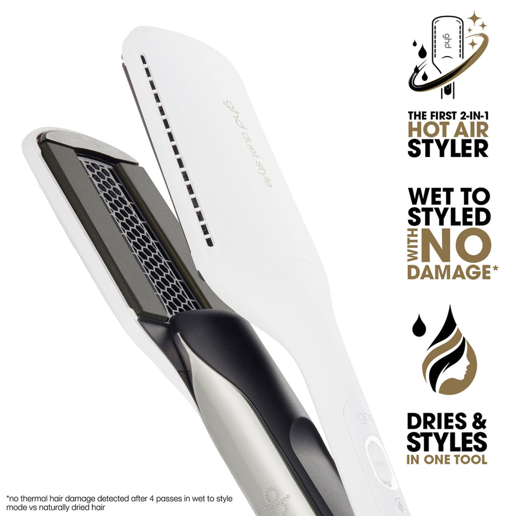 GHD Duet Styler 2-In-1 Hot Air Styler - White / WHITE thumbnail 6