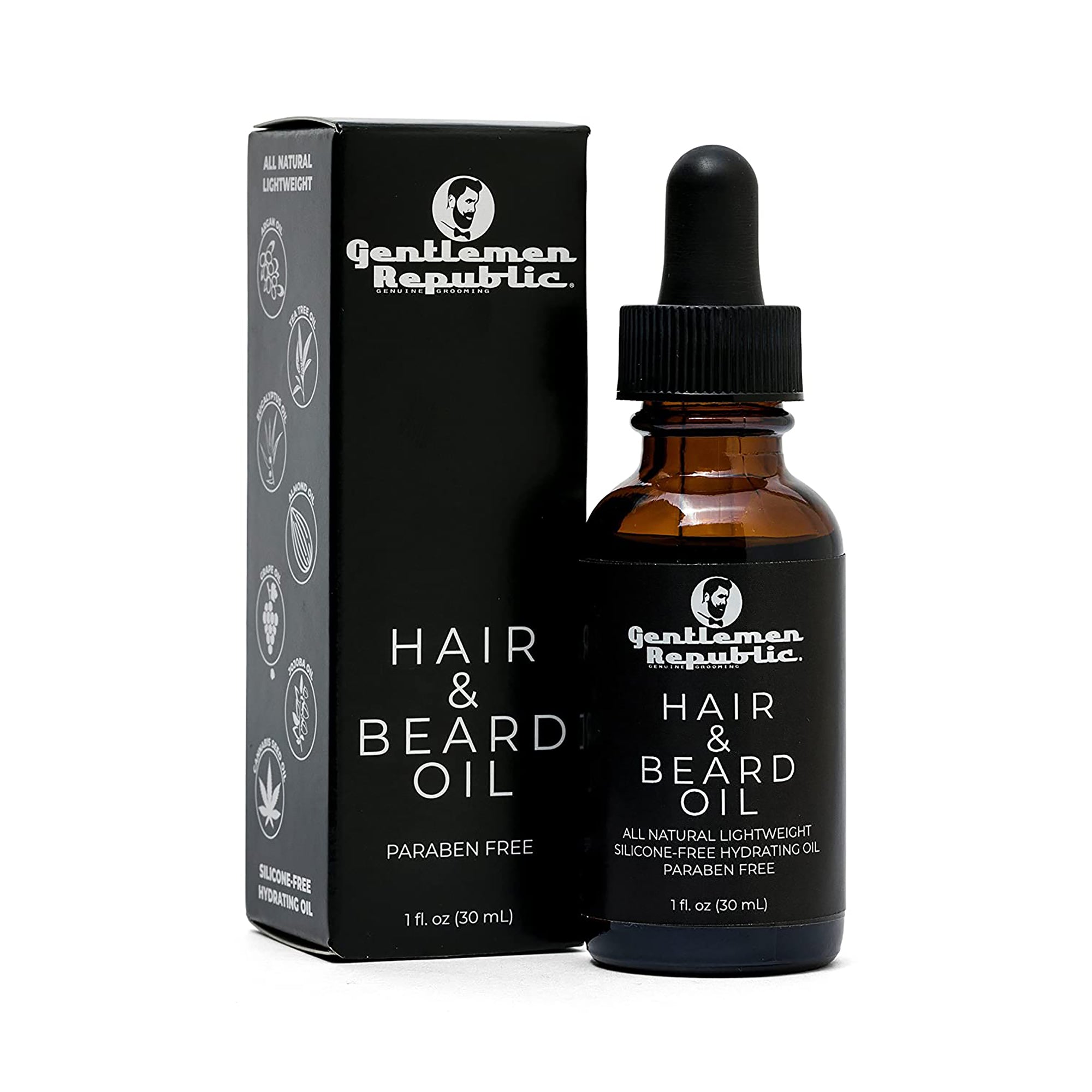 Gentlemen Republic Hair & Beard Oil / 1OZ