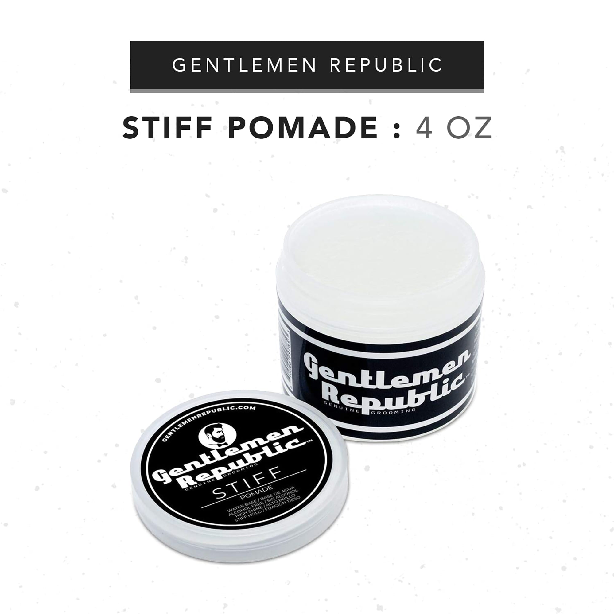 Gentlemen Republic Stiff Pomade / 4OZ