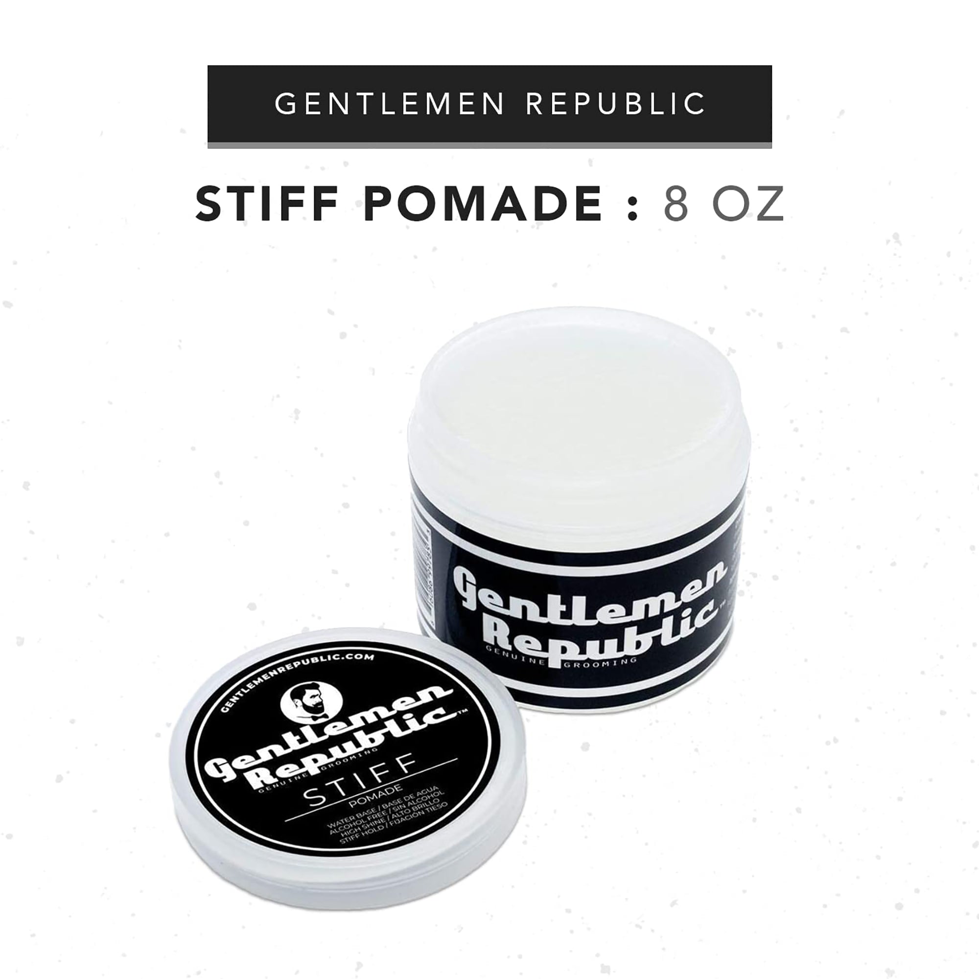 Gentlemen Republic Stiff Pomade / 8OZ