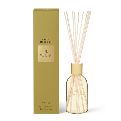 Glasshouse Fragrances - Kyoto in Bloom Diffuser / 250ML