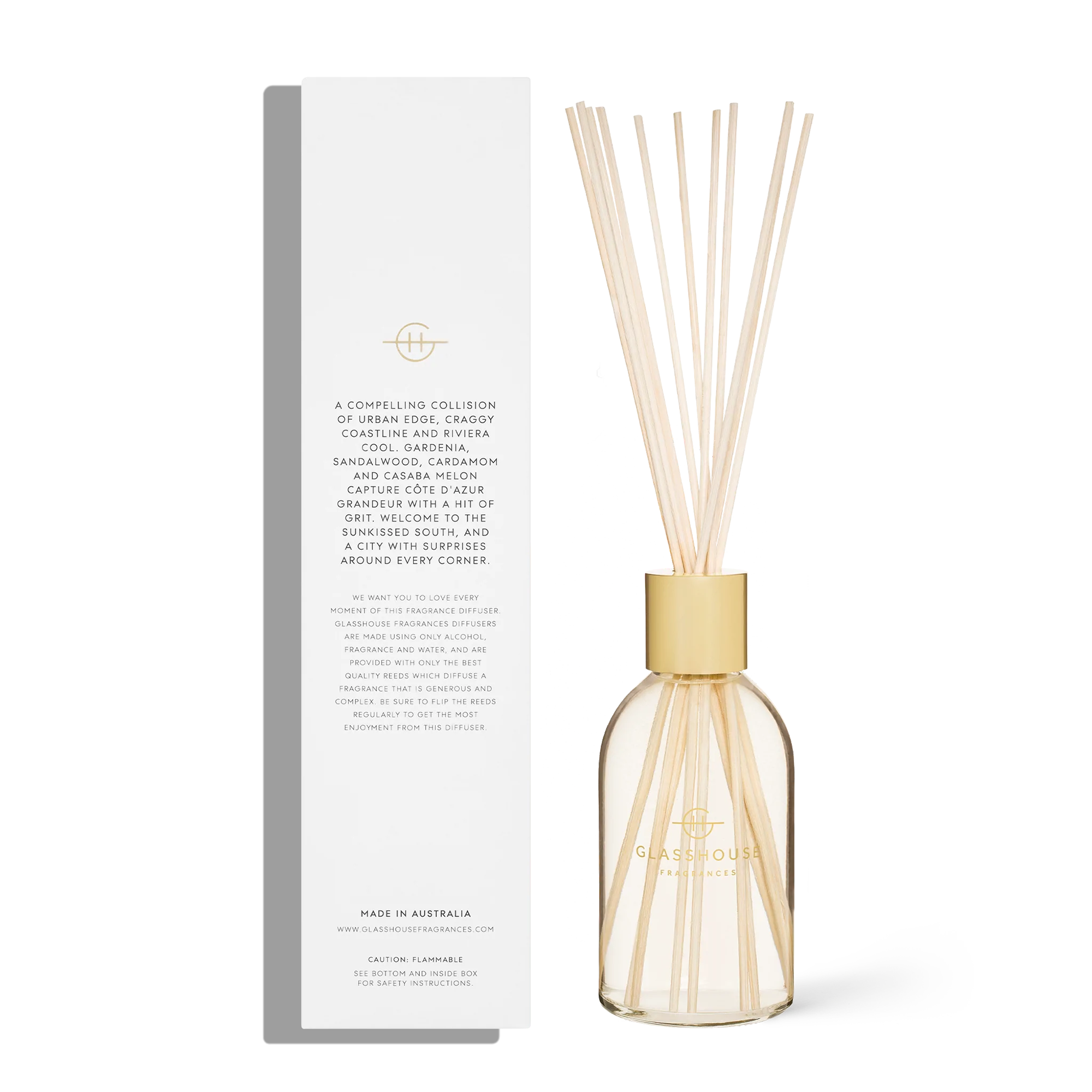Glasshouse Fragrances - Marseille Memoir Diffuser / 250ML