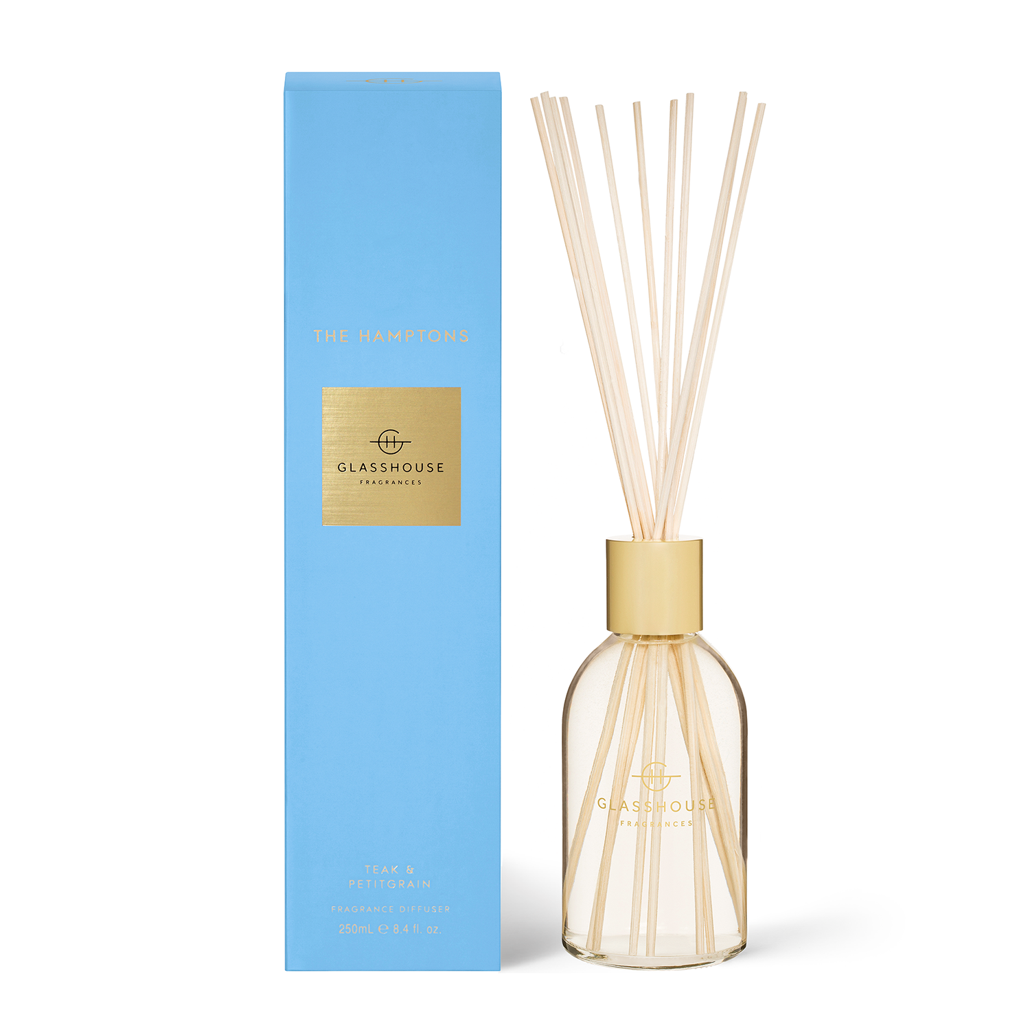 Glasshouse Fragrances - The Hamptons Diffuser / 250ML