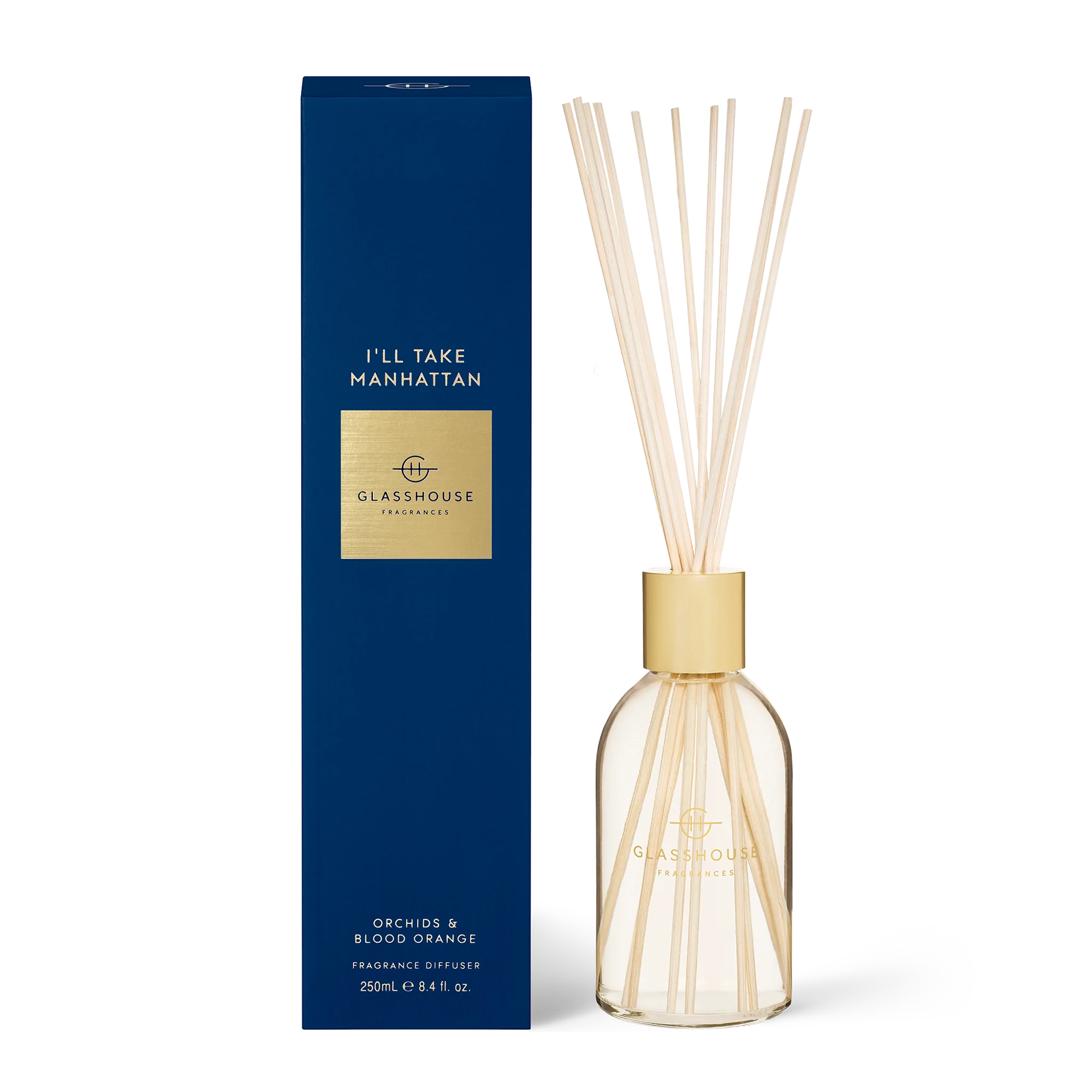 Glasshouse Fragrances - I'll Take Manhattan Diffuser / 250ML