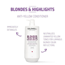 Goldwell Blonde & Highlights Shampoo and Conditioner Duo - Liter ($85 Value) / 33.8OZ