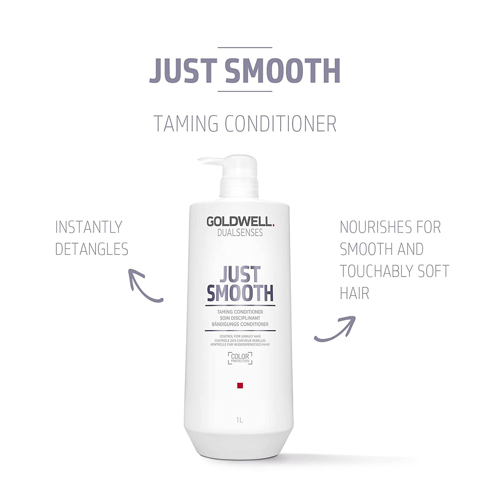 Goldwell Dualsenses Just Smooth Taming Shampoo and Conditioner