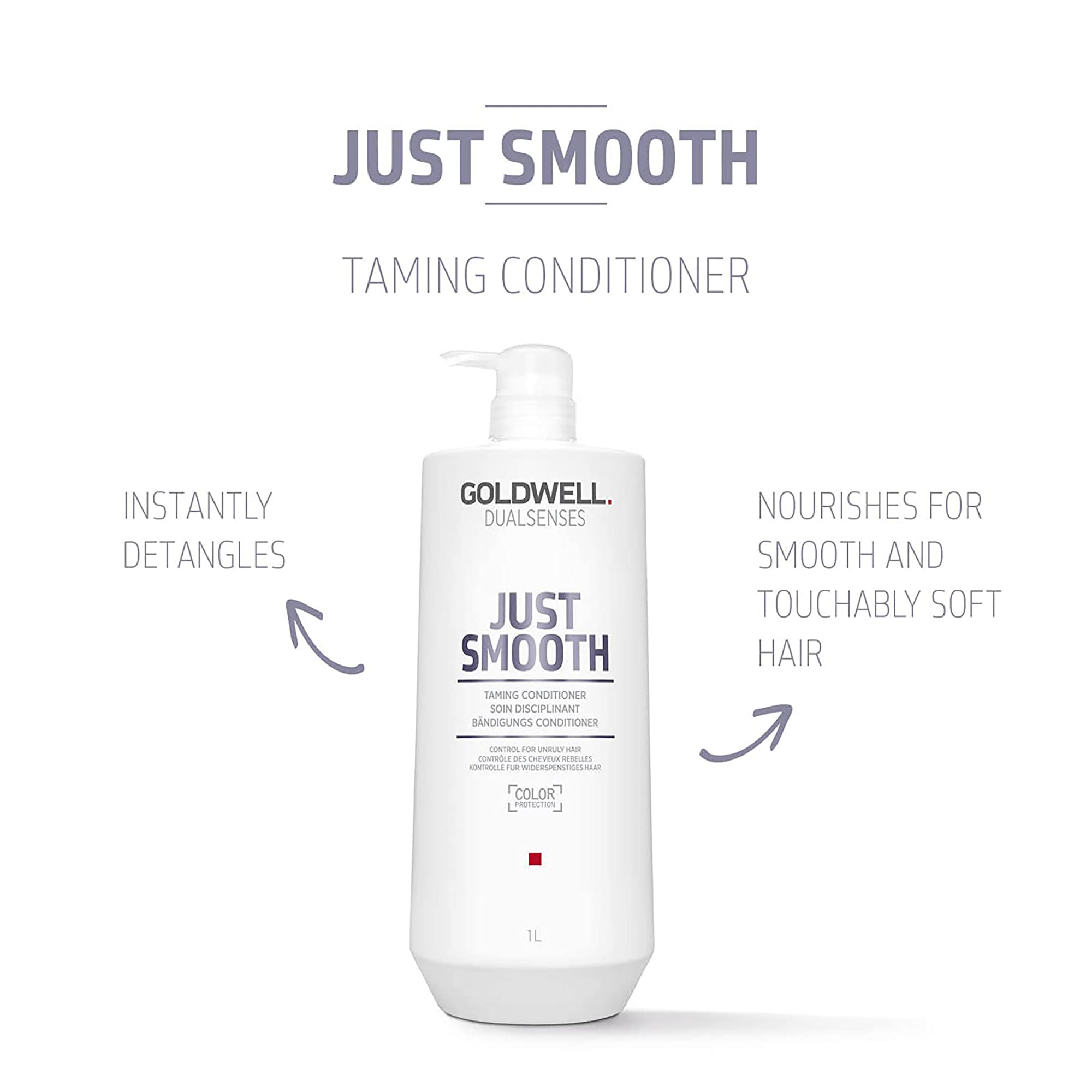 Goldwell Dualsenses Just Smooth Taming Conditioner / 33.OZ