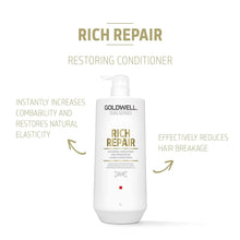 Goldwell Rich Repair Restoring Shampoo & Conditioner Duo - Liter ($85 Value) / 33.8OZ