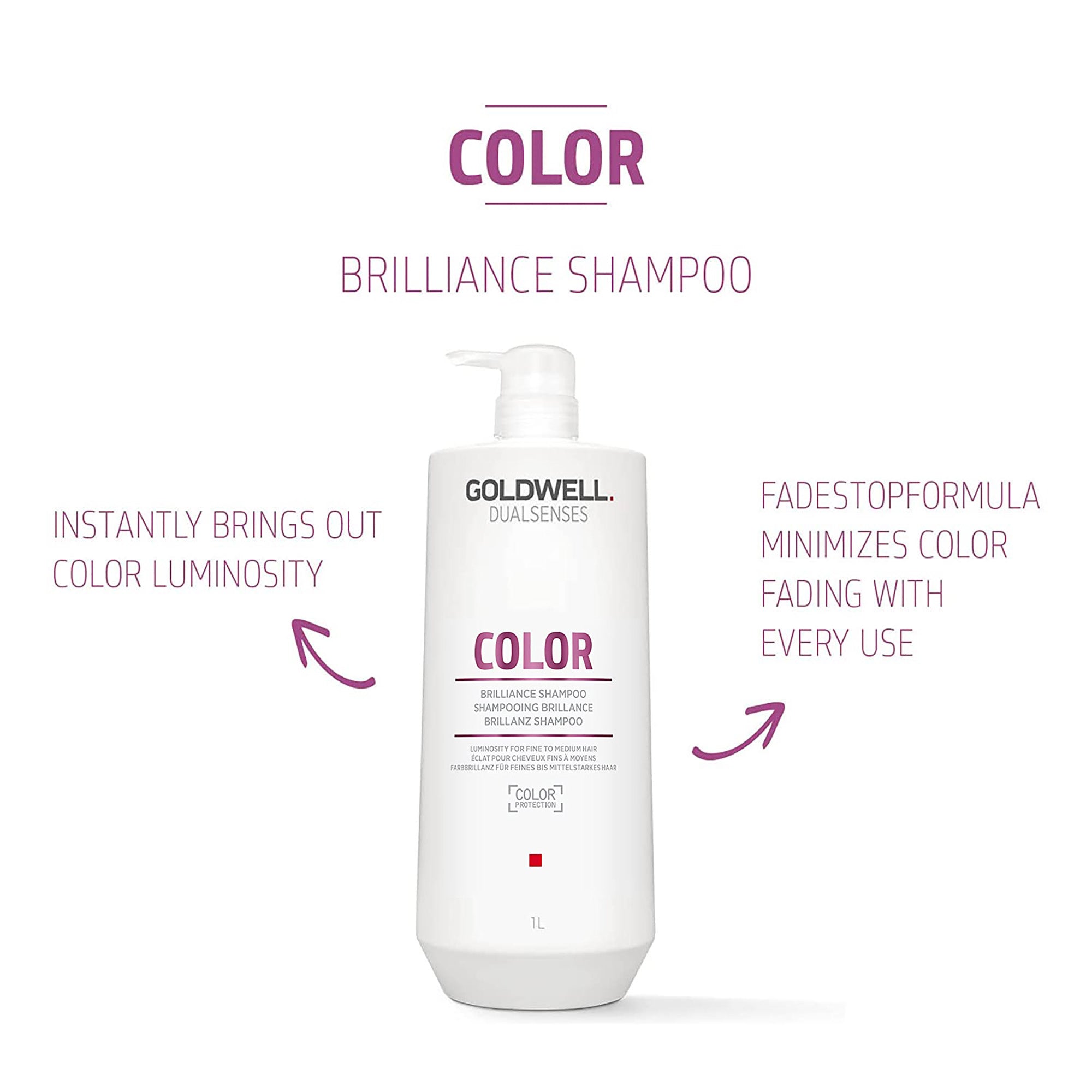 Goldwell Color Brilliance Shampoo & Conditioner Liter / 33.8OZ