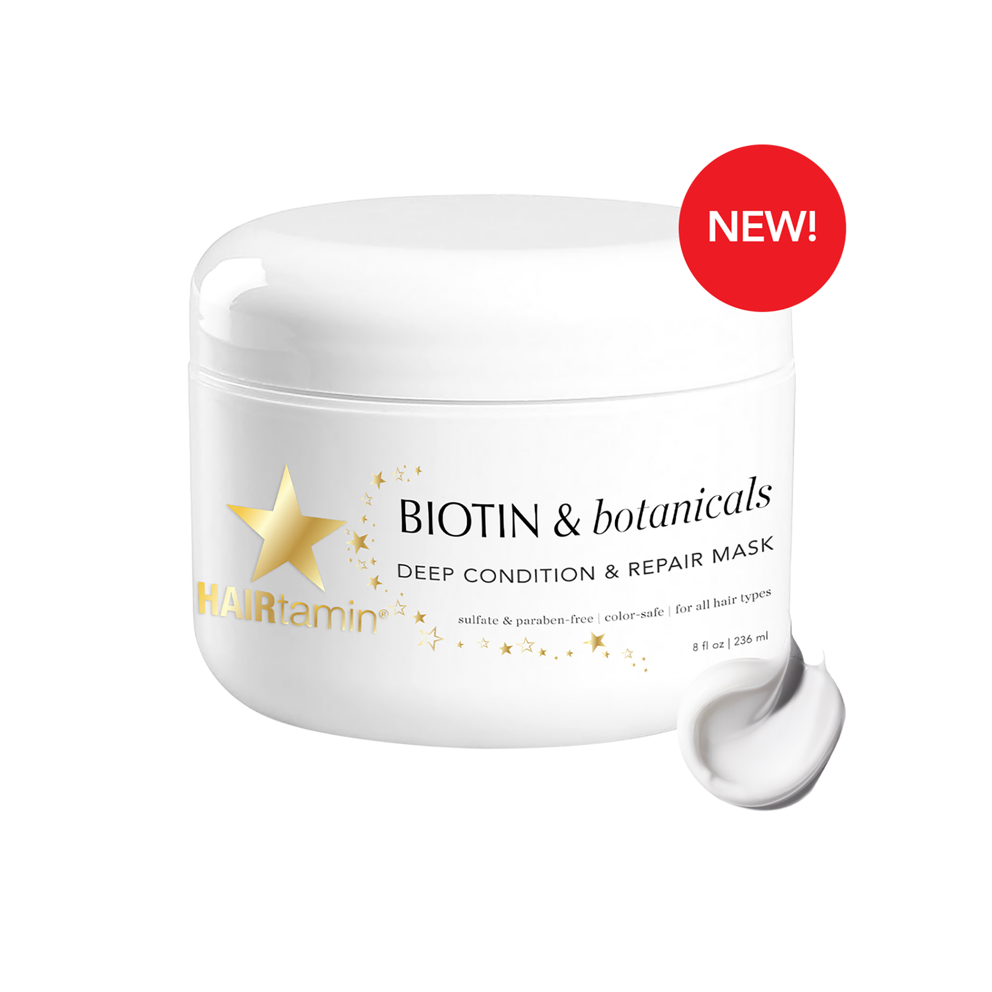 Hairtamin Biotin Deep Condition & Repair Mask - 8oz