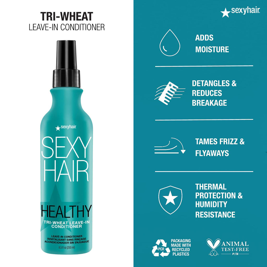 Sexy Hair Healthy SexyHair Tri-Wheat Leave-In Conditioner / 8.5 thumbnail 2