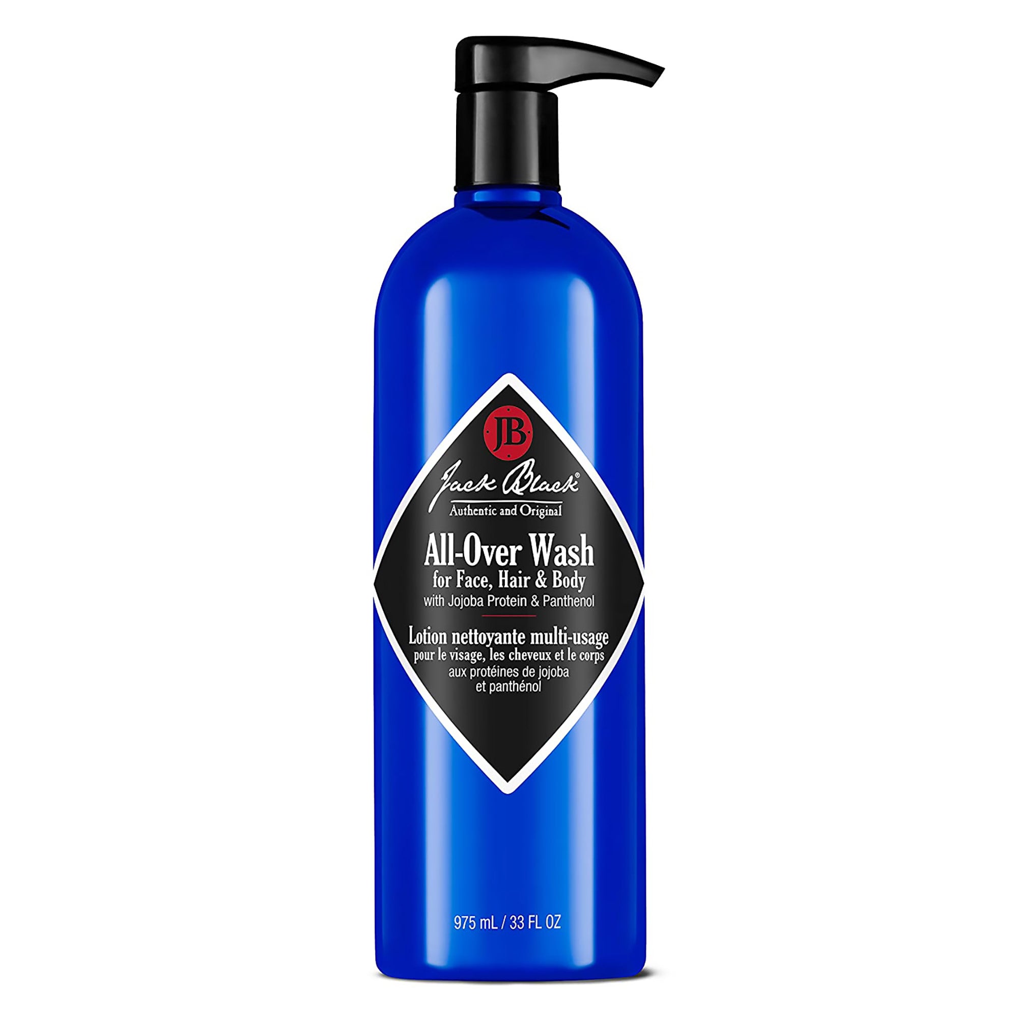 Jack Black All-Over Wash for Face, Hair & Body / 33OZ
