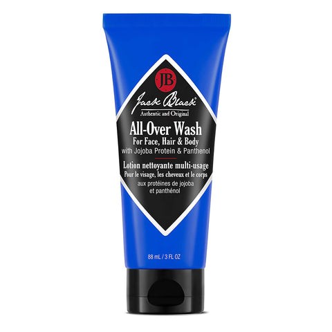 Jack Black All-Over Wash for Face, Hair & Body / 3OZ