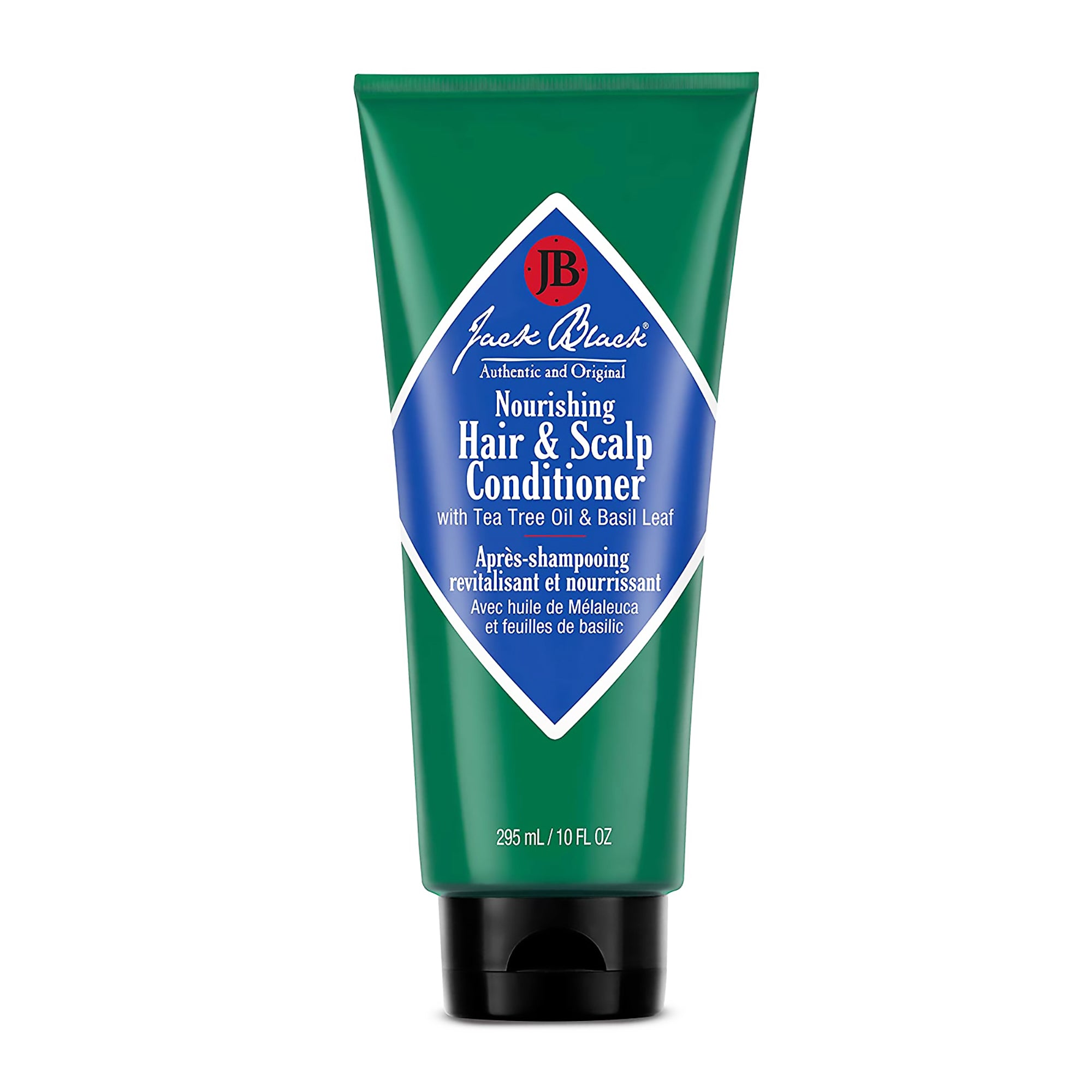 Jack Black Nourishing Hair And Scalp Conditioner with Tea Tree Oil & Basil Leaf / 10OZ
