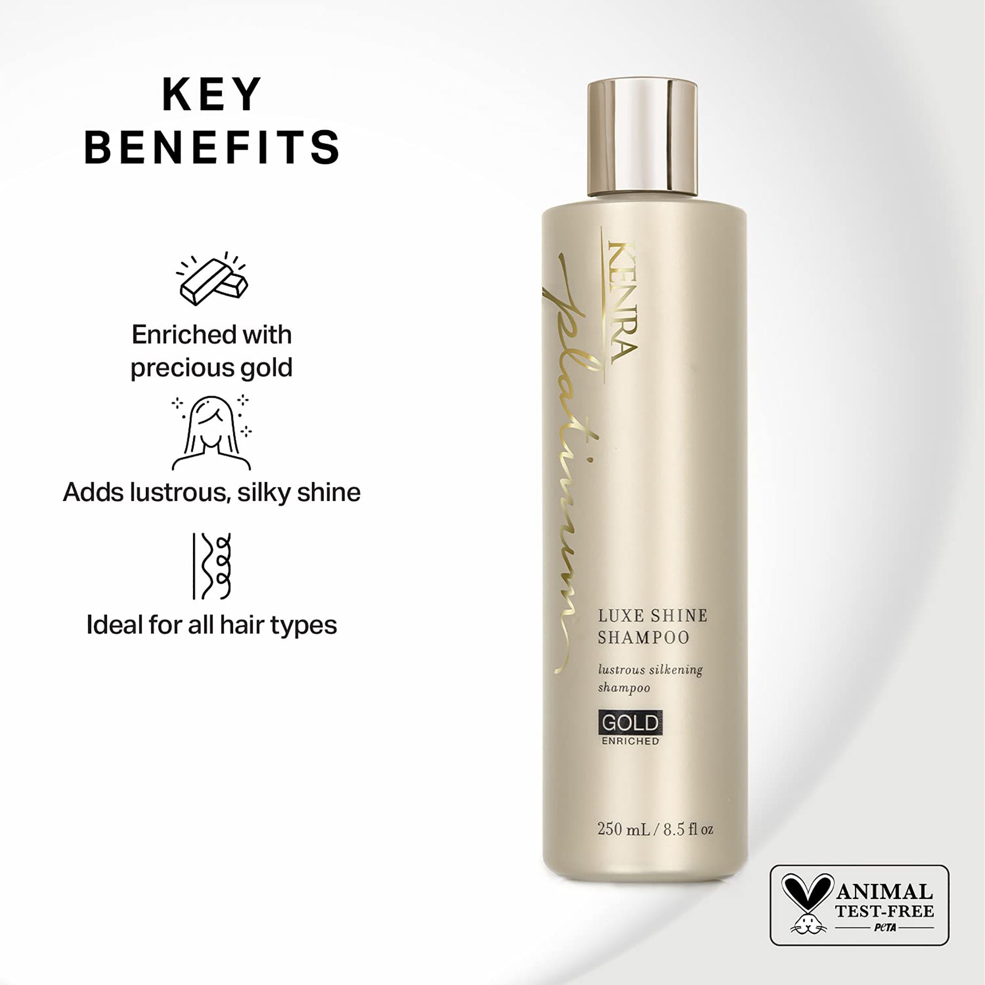 Kenra Platinum Luxe Shine Shampoo - 8.5oz / 8.5OZ