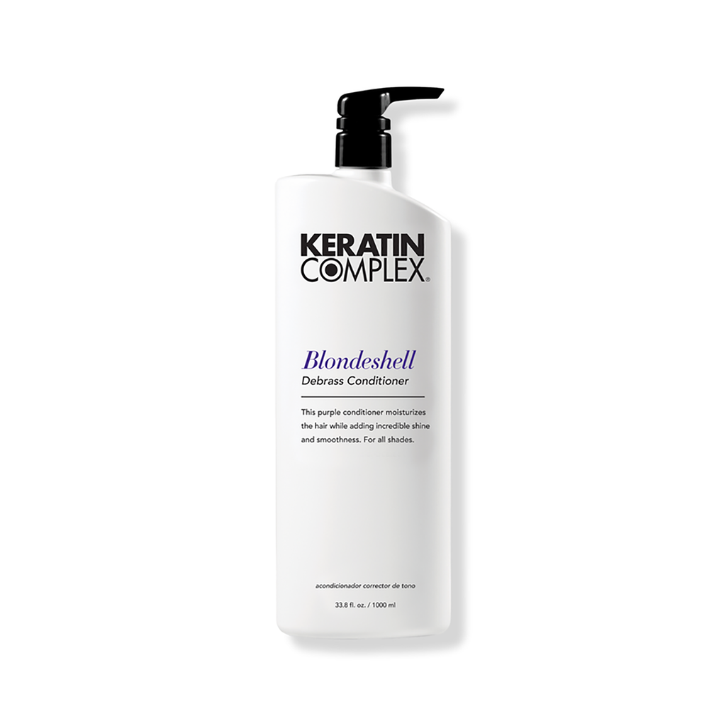 Keratin Complex Blondeshell Debrass & Brighten Conditioner / 32 OZ thumbnail 5