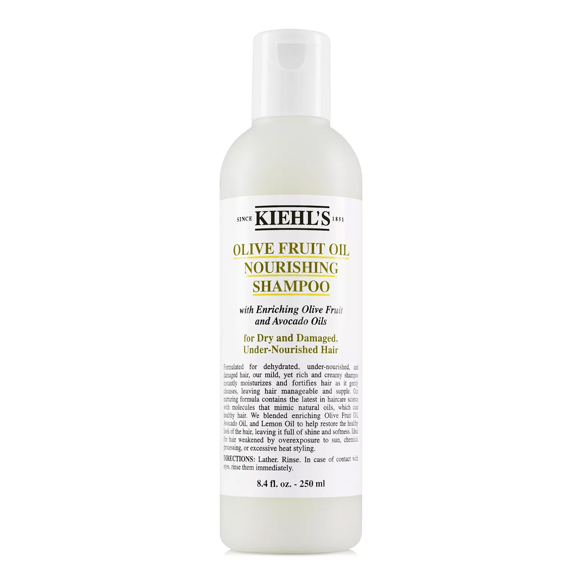 Kiehl's Nourishing Olive Fruit Oil Shampoo - 8oz / 8.4OZ