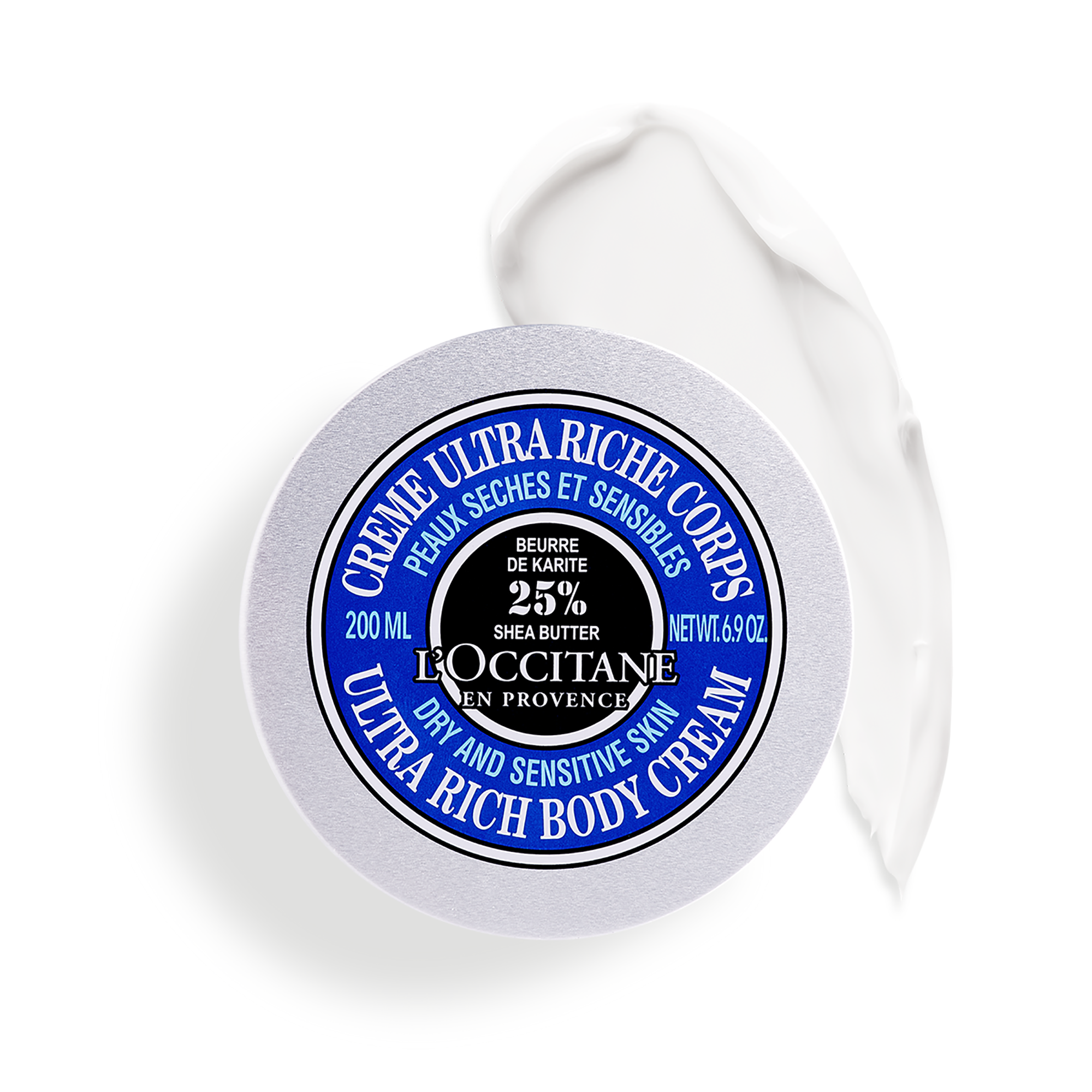 L'Occitane Shea Butter Ultra Rich Body Cream /  6.9OZ