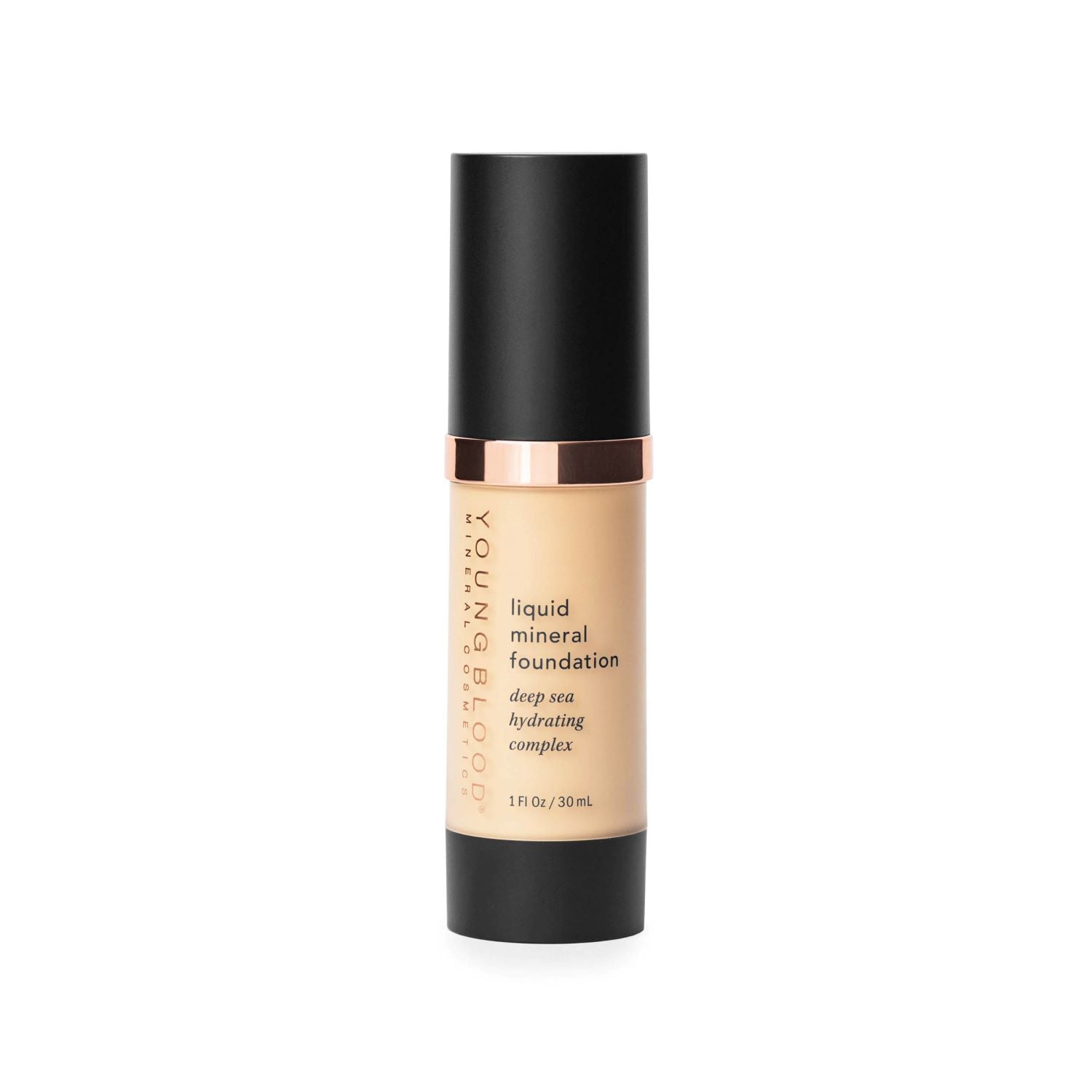 Youngblood Liquid Mineral Foundation with Deep Sea Hydrating Complex / SHELL