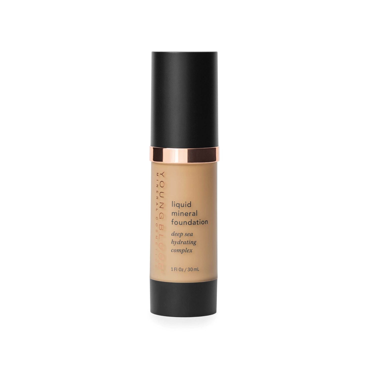Youngblood Liquid Mineral Foundation with Deep Sea Hydrating Complex / SUNTAN