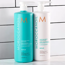 MoroccanOil Moisture Repair Shampoo & Conditioner Bundle ($150 VALUE) / 33OZ