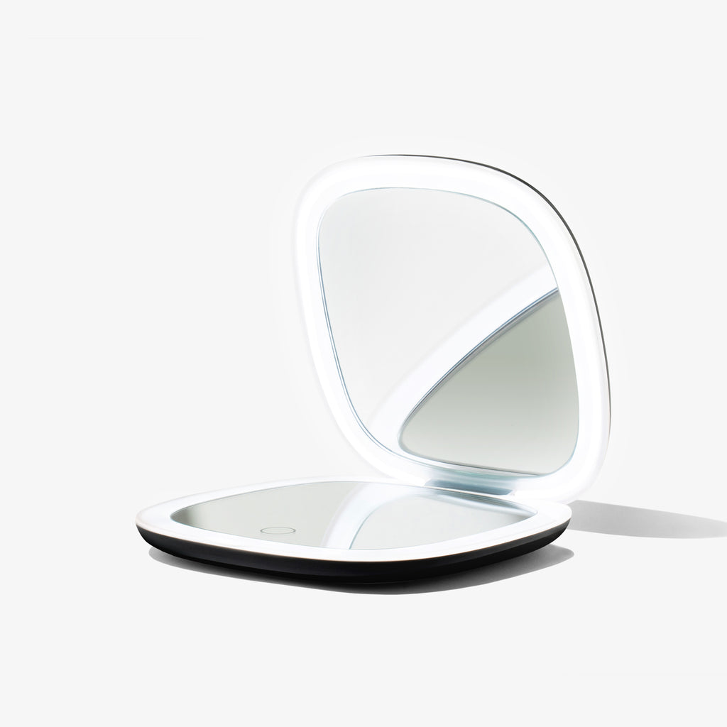 Vanity Planet Moda | Mini Light Up Makeup Mirror - Black / BLACK thumbnail 1