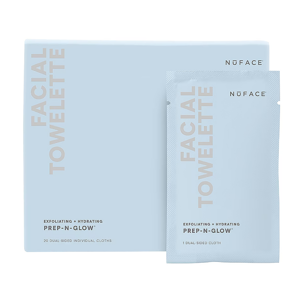 NuFACE Prep-N-Glow Facial Cleansing Cloths -20 Count thumbnail 1