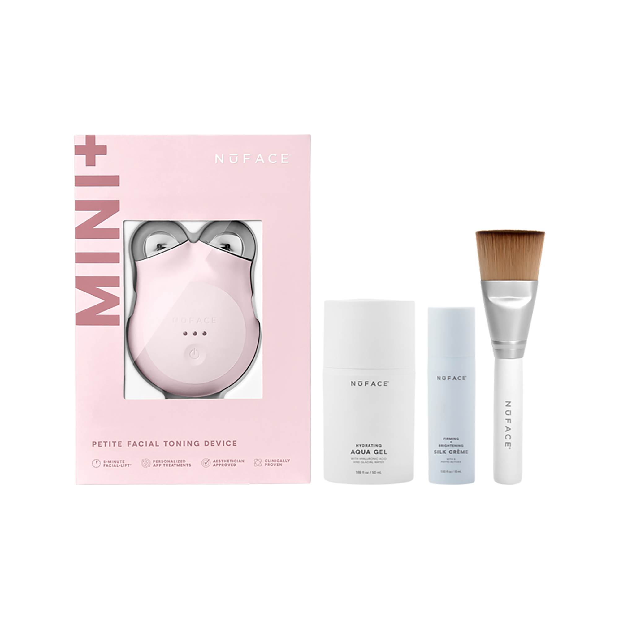 NuFace Mini Sandy Rose Planet Beauty