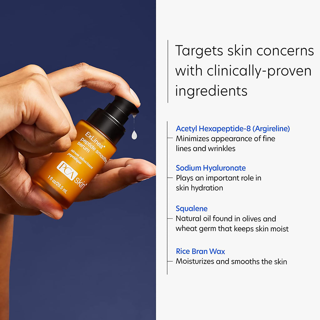 PCA SKIN ExLinea Peptide Smoothing Serum / 1.OZ thumbnail 3