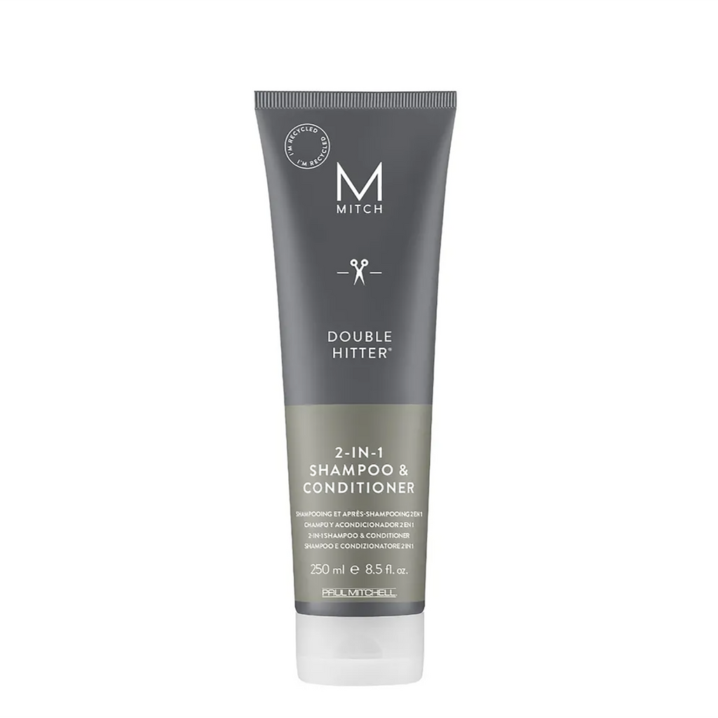 Paul Mitchell MITCH Double Hitter 2-in-1 Shampoo & Conditioner / 8.OZ thumbnail 1