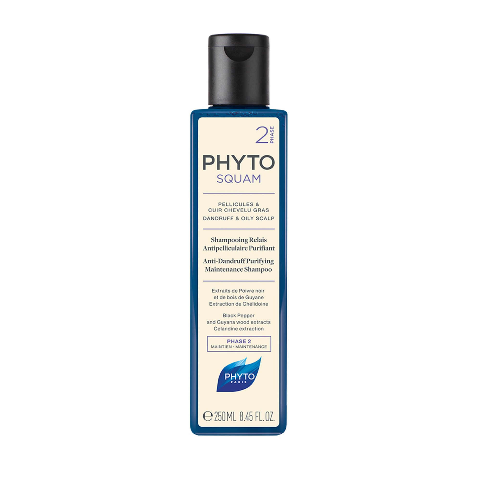 Phyto PHYTOSQUAM Purifying Maintenance Shampoo (Oily Hair) / 8.45OZ