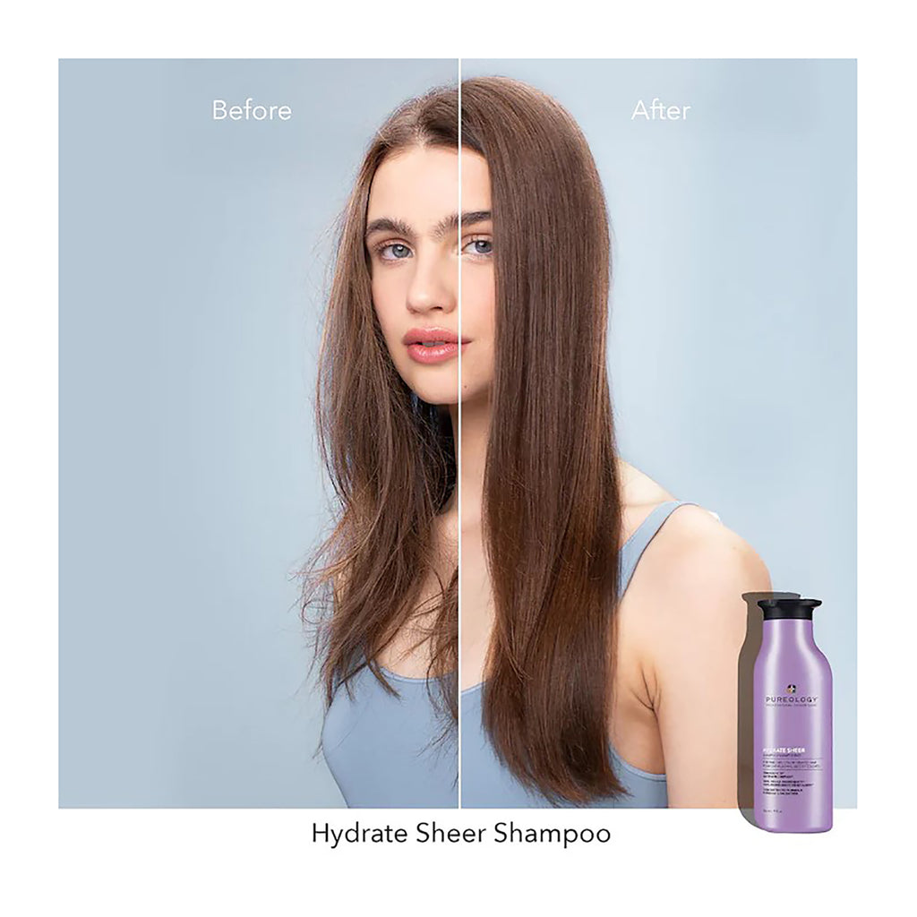 Pureology Hydrate Sheer Shampoo & Conditioner Duo / 9OZ thumbnail 4