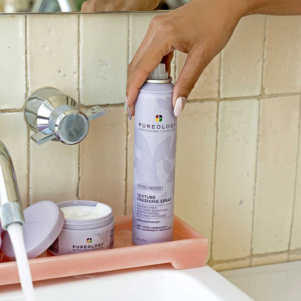Pureology Style + Protect Texture Finishing Spray / 5.OZ thumbnail 5