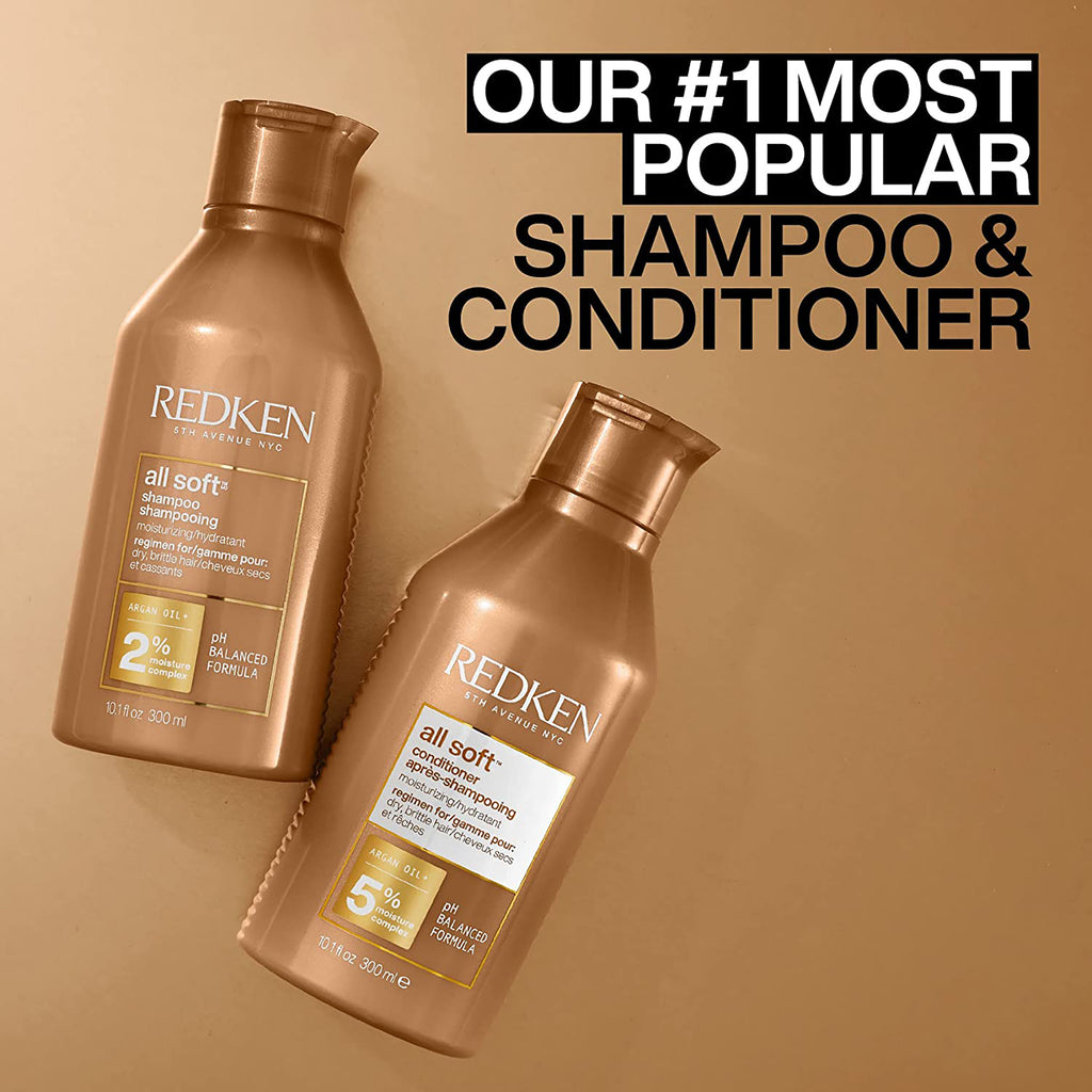 Redken All Soft Shampoo / 10.1OZ thumbnail 3