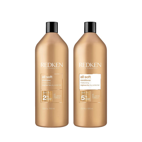 Redken All Soft Shampoo and Conditioner Liter ($104 Value) / DUO