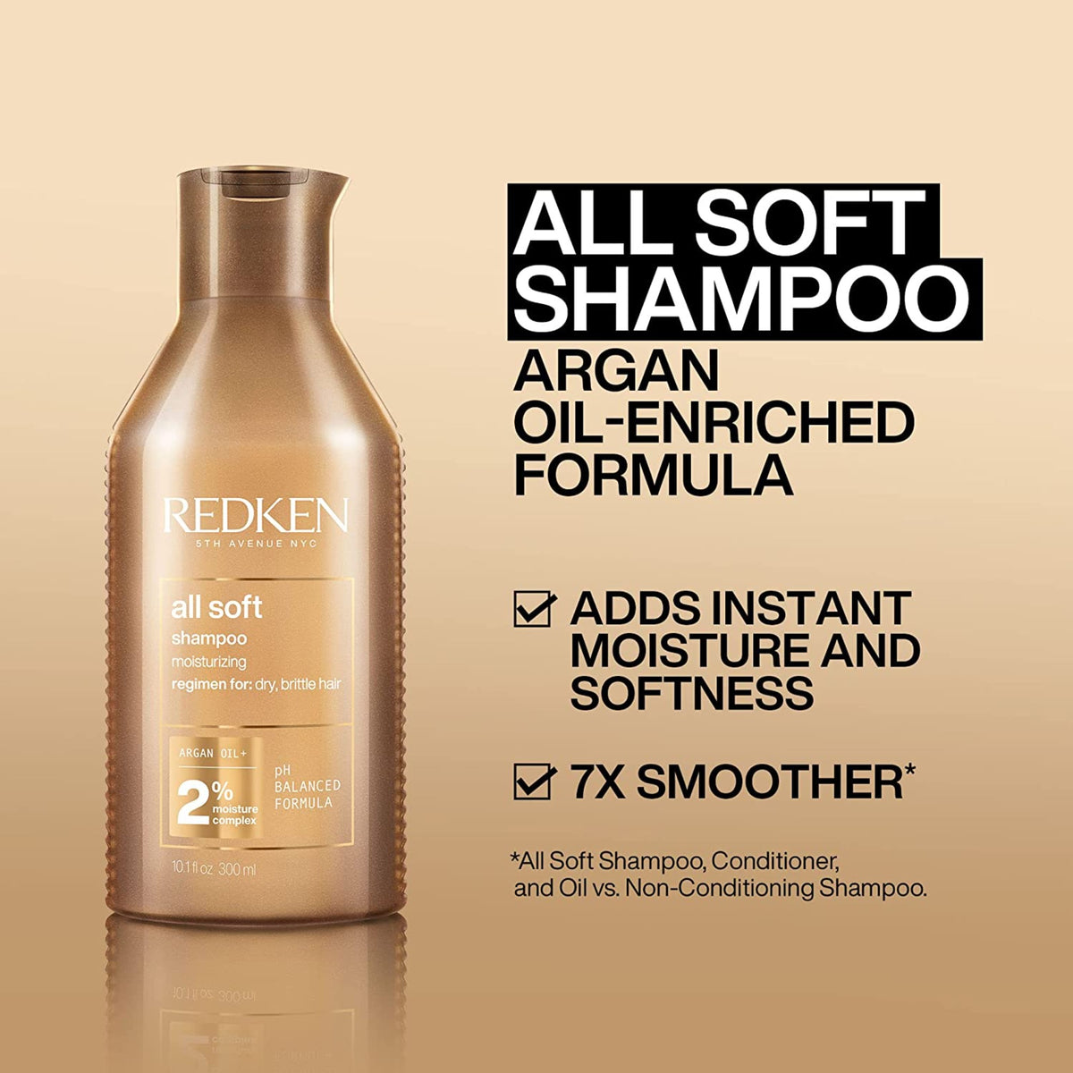 Redken All Soft Shampoo and Conditioner 10oz Duo ($52 Value) / 10OZ, image 27292725149846