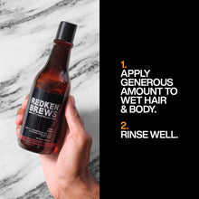 Redken Brews 3-In-1 Shampoo, Conditioner and Body Wash / 10 OZ