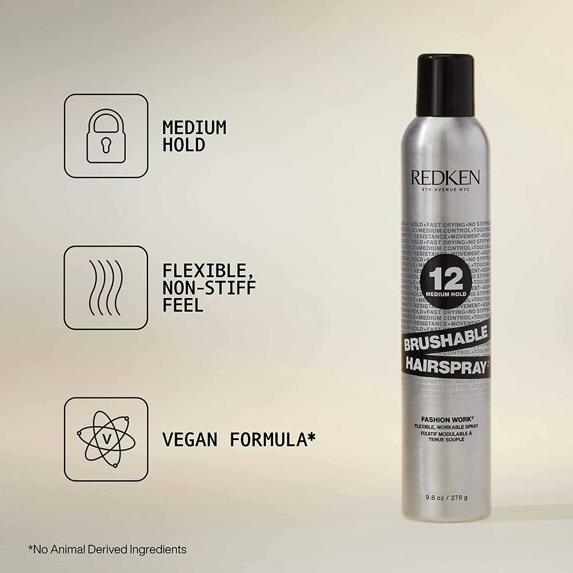 REDKEN Touch Control 12 スタイリングミスト　12ほん Redken Brushable Hairspray 12 – Planet Beauty