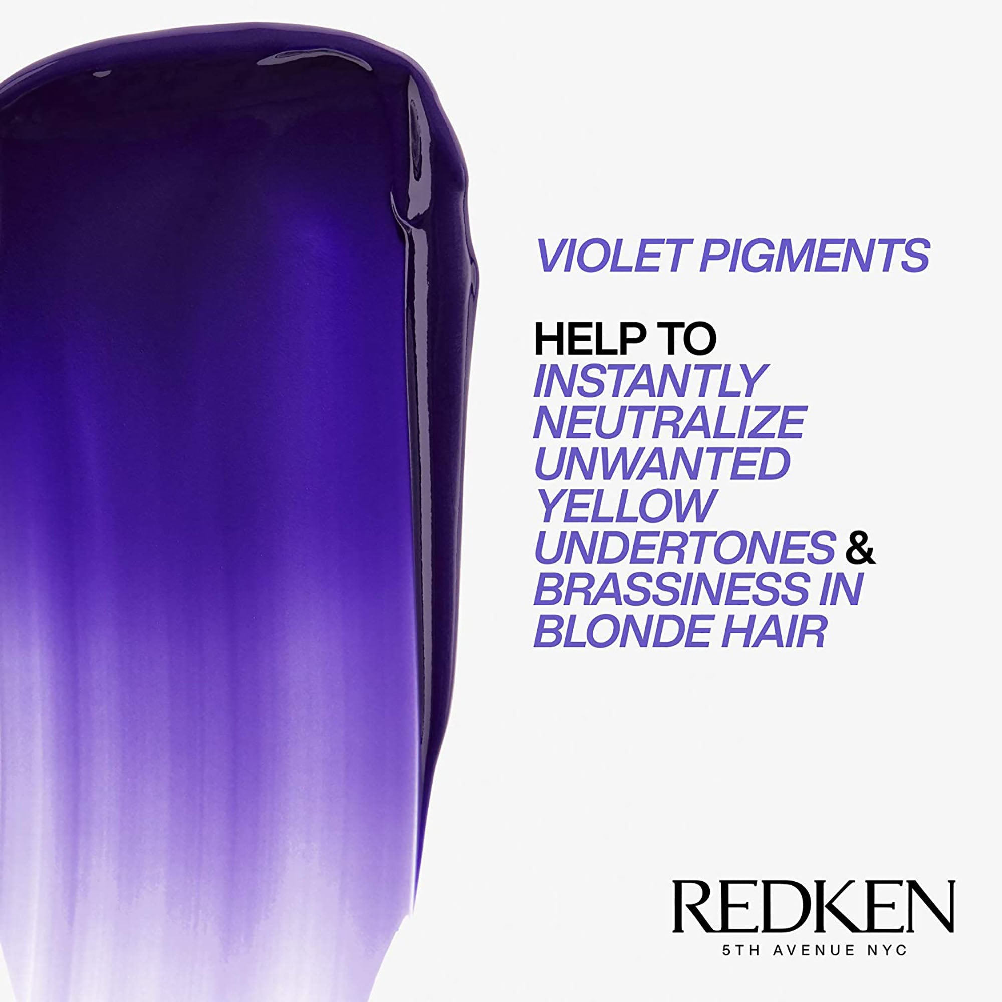 Redken Color Extend Blondage Anti-Brass Purple Hair Mask for Blonde Hair / 8.5OZ